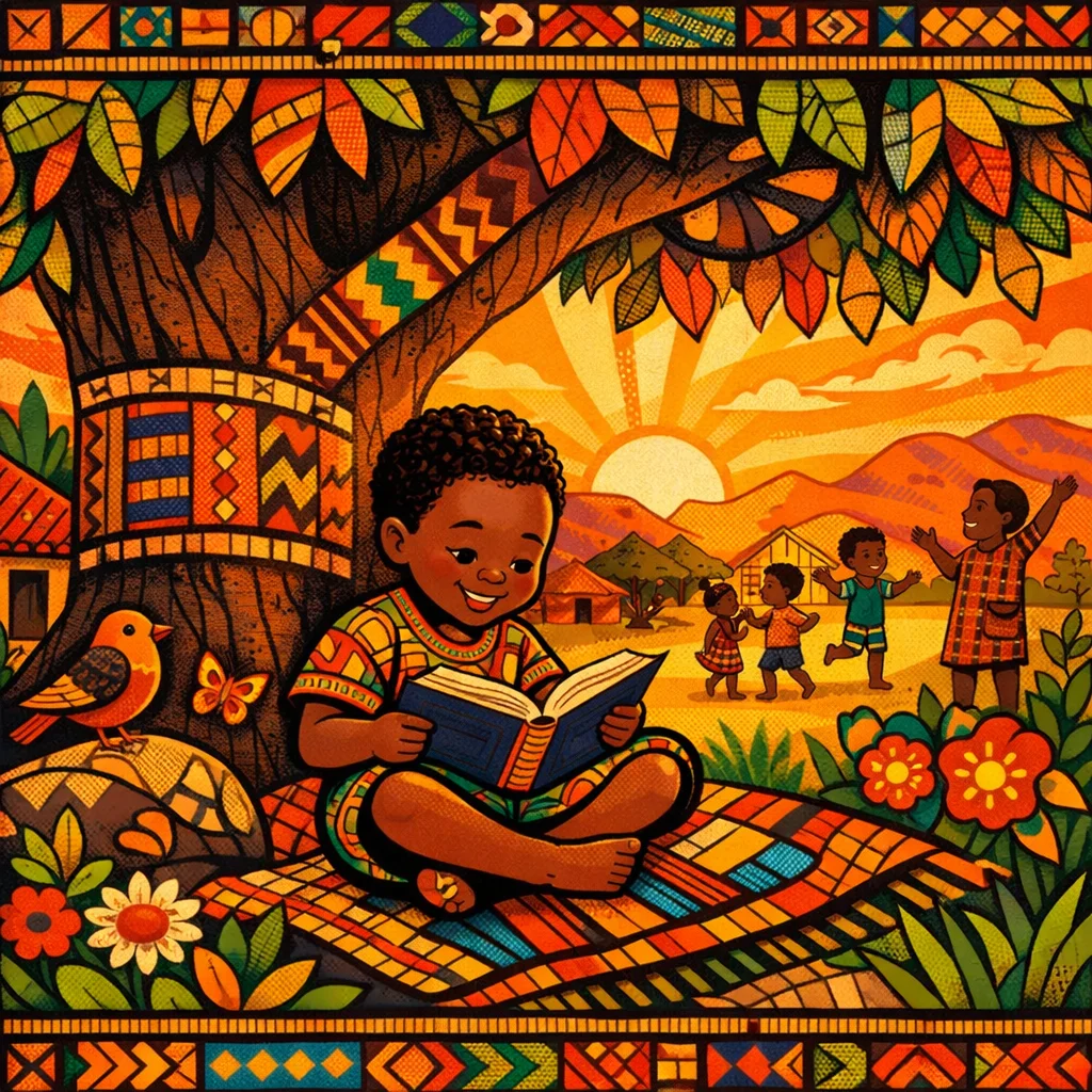 非洲图案 画风预览