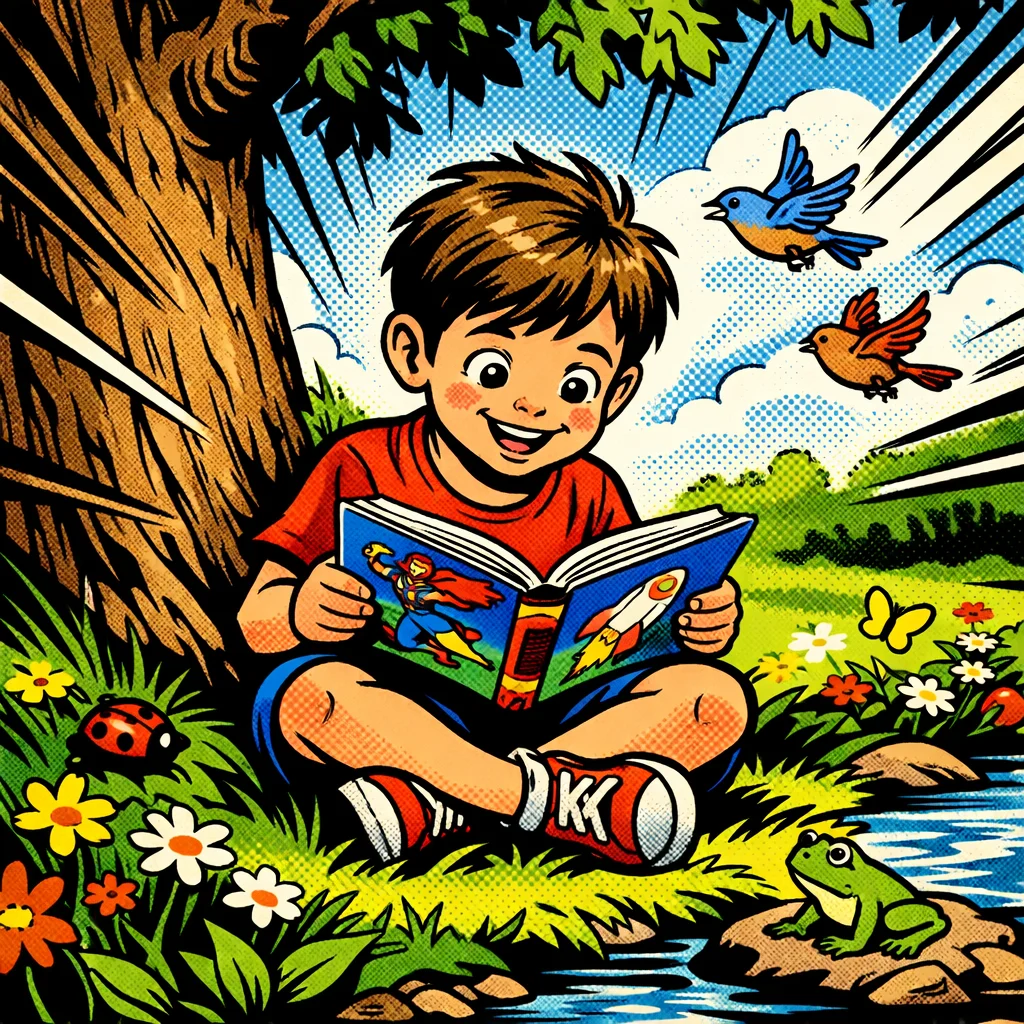 漫画书 画风预览