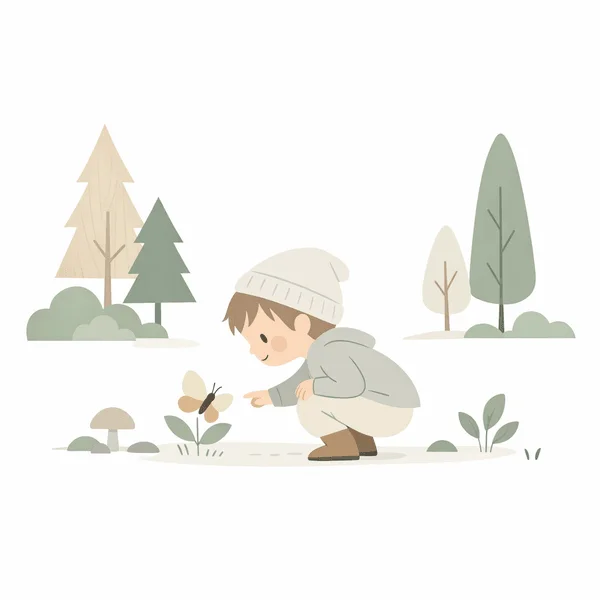 现代简约 画风预览