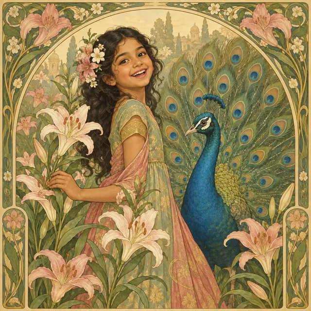 Jugendstil kunststilsforhåndsvisning