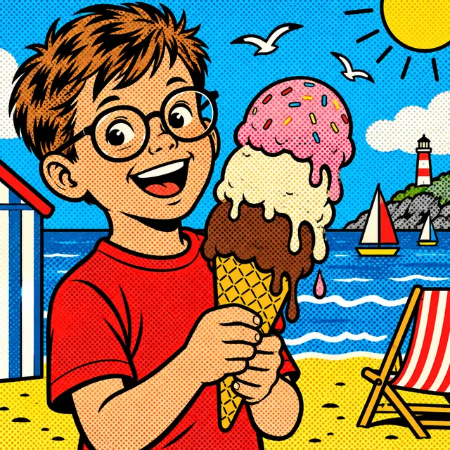 Popart kunststilsforhåndsvisning