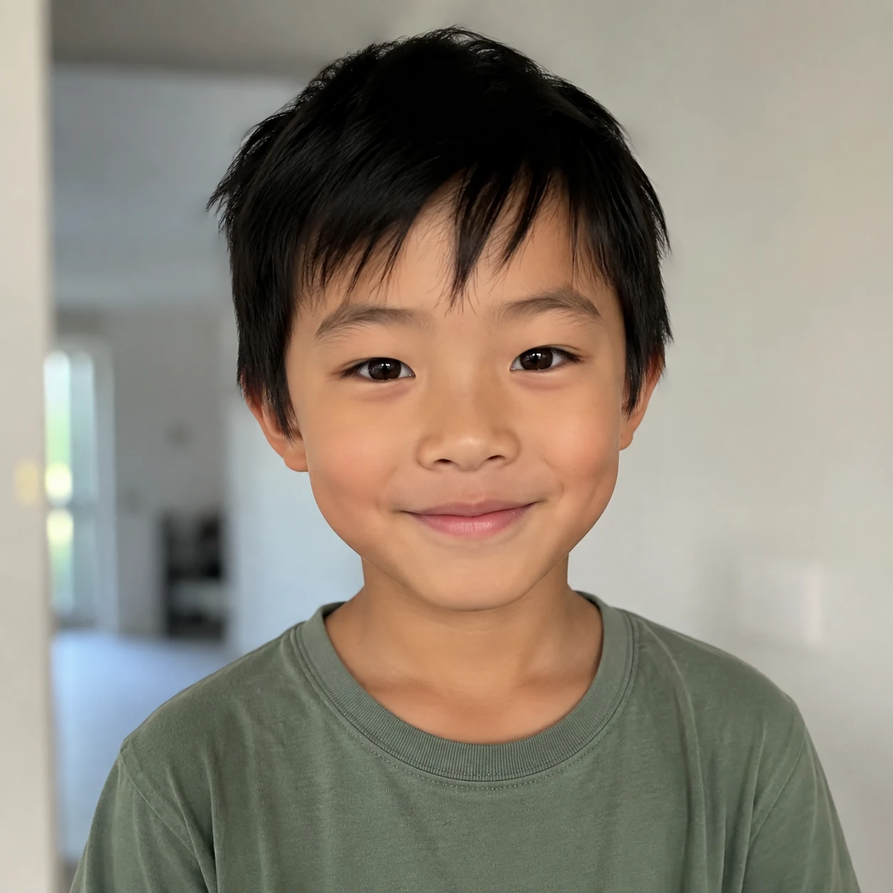 Illustrative photo reference of Oliver, an East Asian boy